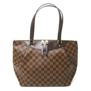 LOUIS VUITTON Authentic Brown Damier Tote Bag